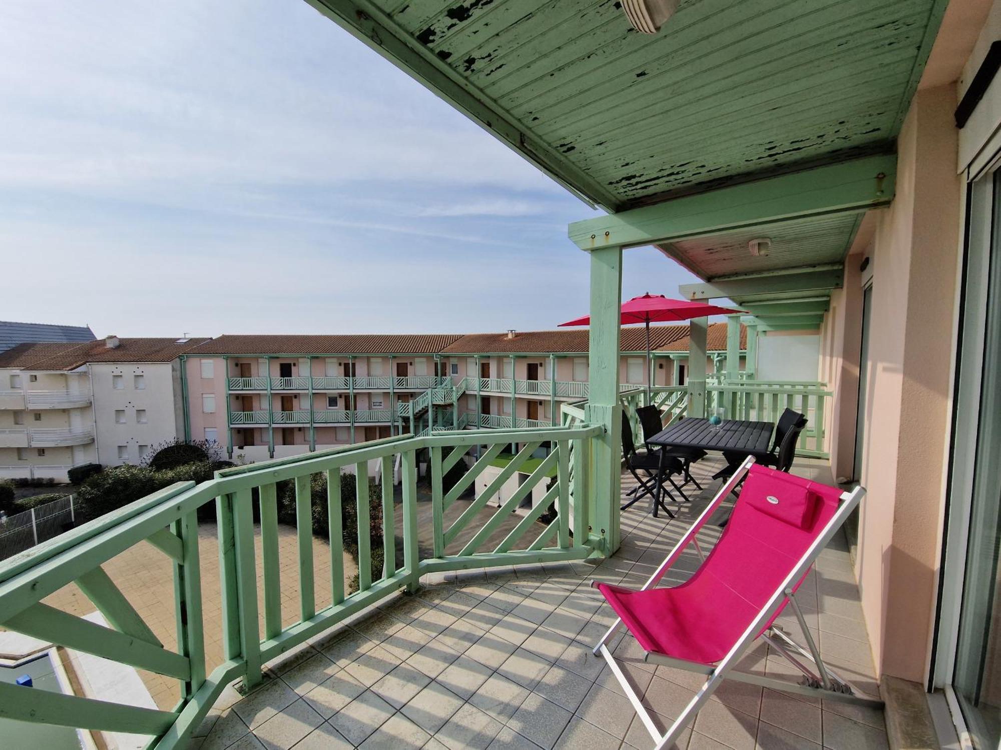 Appartement Avec Piscine, Tennis & Balcon, Centre-Ville Chatelaillon-Plage, 6 Pers, 2 Ch - Fr-1-706-17 Kültér fotó