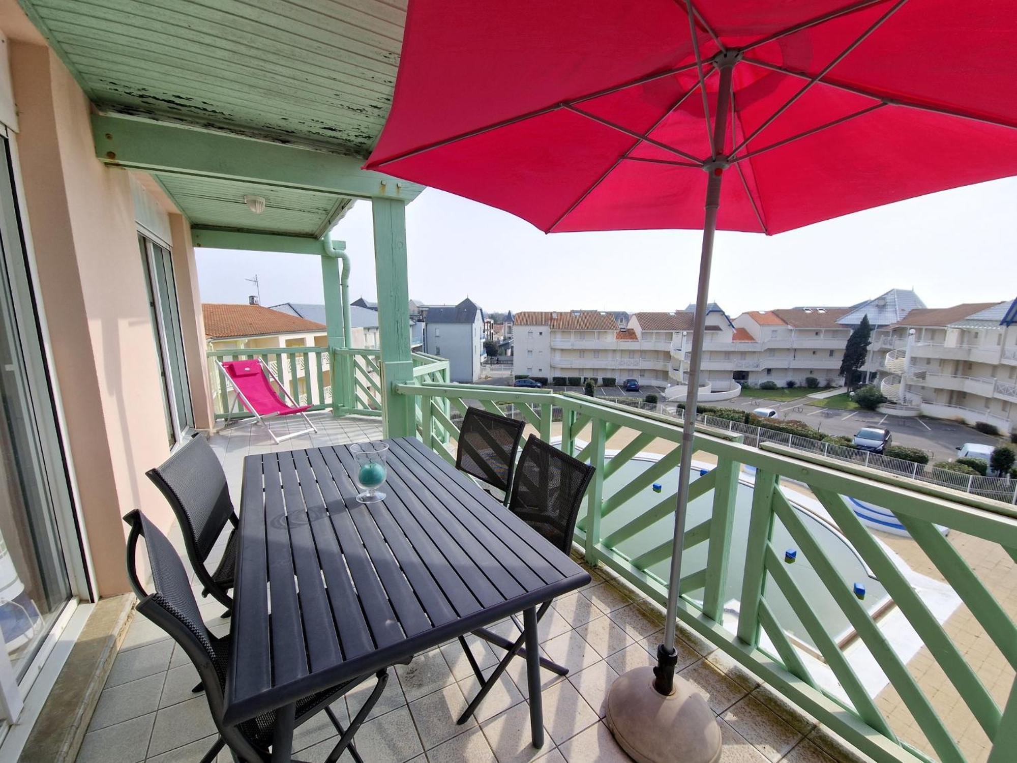Appartement Avec Piscine, Tennis & Balcon, Centre-Ville Chatelaillon-Plage, 6 Pers, 2 Ch - Fr-1-706-17 Kültér fotó